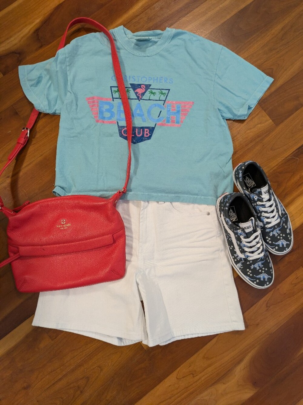 Christopher's Beach Club PEI Cropped Tee